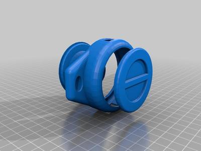 USB Cable reel with clip hanger