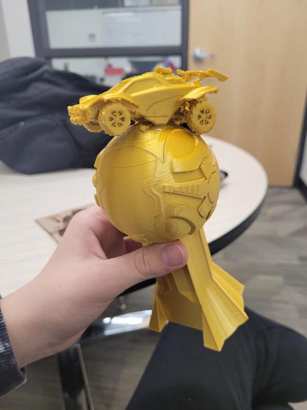 rocket league ball trophy