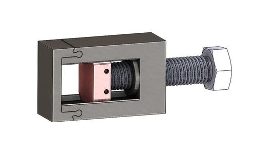 Adjustable Screw Clamp 3/4-10 Threaded