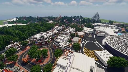 Minecraft Disneyland