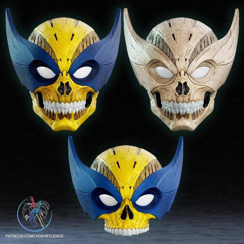 Skullified Wolverine 3D Printer STL File