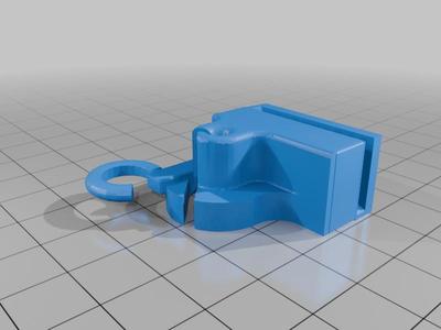 filament guide w/ cable hook