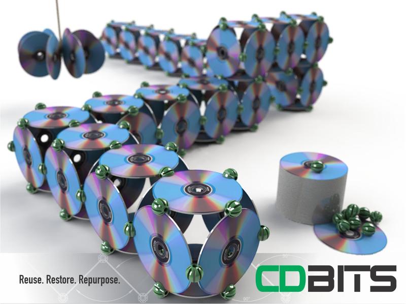 CDBITS | Expandable, modular CD and DVD connectors.