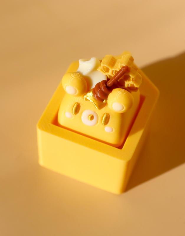 Honey Bear Milk Carton Clicker