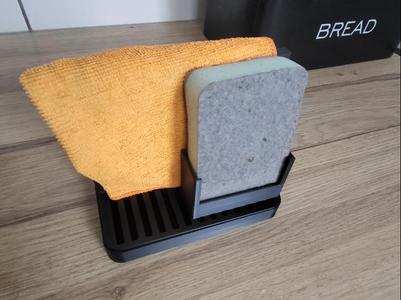 sponge drainer for the sink organizer