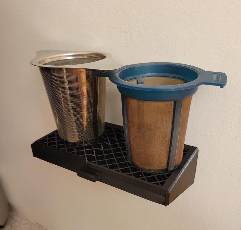 Tea Strainer Wall Mount