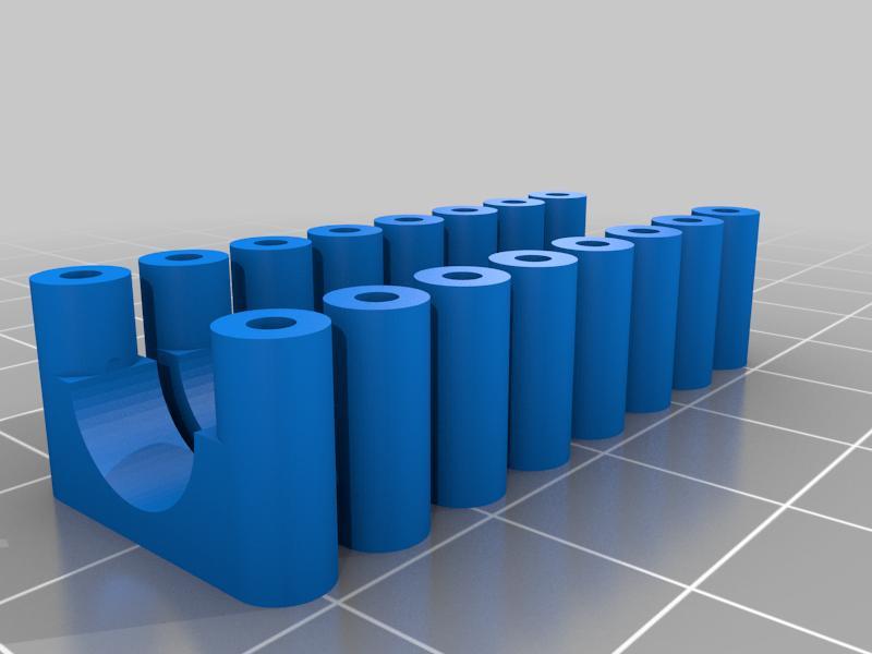 MN82 rear axle suspension mounts and clamps