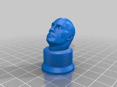 Ender 3 Dwayne the Rock Johnson control knob