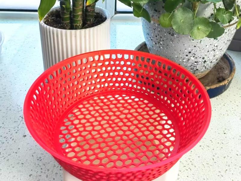 Kitchen Drain Basket Fruit Plate