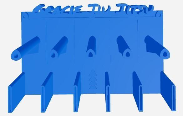 BJJ Belt Holder Display