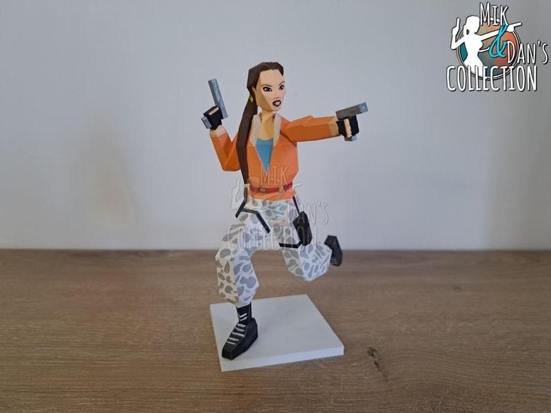 Lara Croft Low Poly - Tomb Raider 3 Antarctic