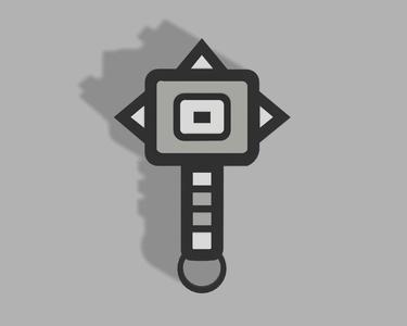 Hammer Keychain || Hammer Keychain (Monster Hunter)