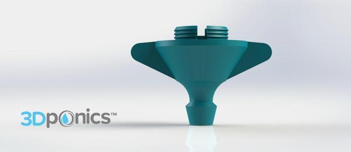 Drip Emitter V3 (Wings) - 3Dponics Emitters & Plugs