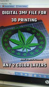 Cannabis leaf Ornament / Magnet / Wall decor / 420 leaf / MaryJane leaf wall decor