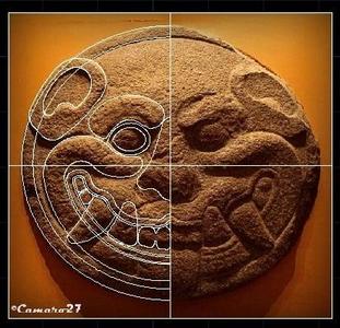 Cara de Jaguar - Jaguar Face - Maya culture - Disco de Jaguar - El Salvador