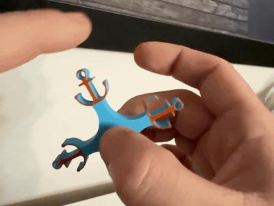 Fidget Spinner "Warship Anchor"