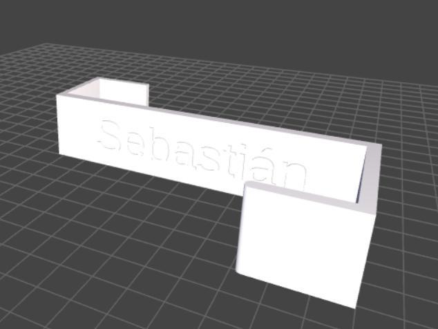 Personalized door hanger