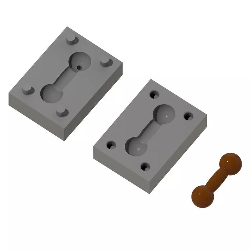 Chocolate Mold Dumbbell
