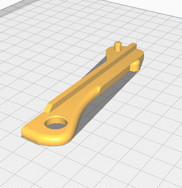 3D printing test piece