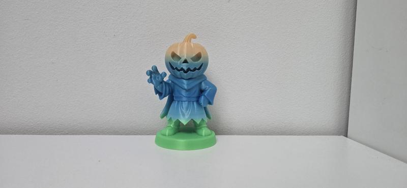 Halloween Pumpkin Spirit Figurine