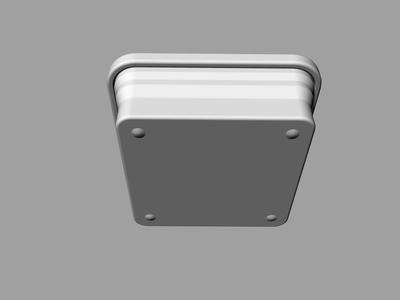 Gray folding silicone box