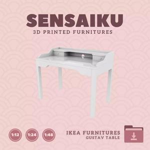 Gustav Table for Miniature Dollhouse IKEA 3D Print