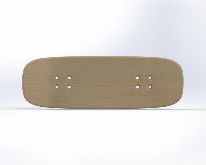 Fingerboard deck 32mm Boxy Medium Concave