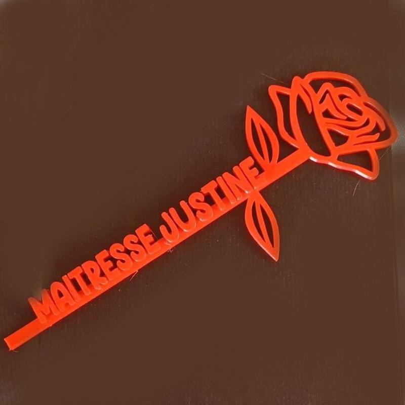 maitresse justine, rose