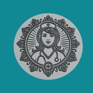 Nurse Medallion Nurse 3d Print Model