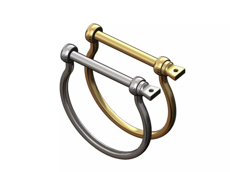 Screw cuff Sailing buckle bracelet