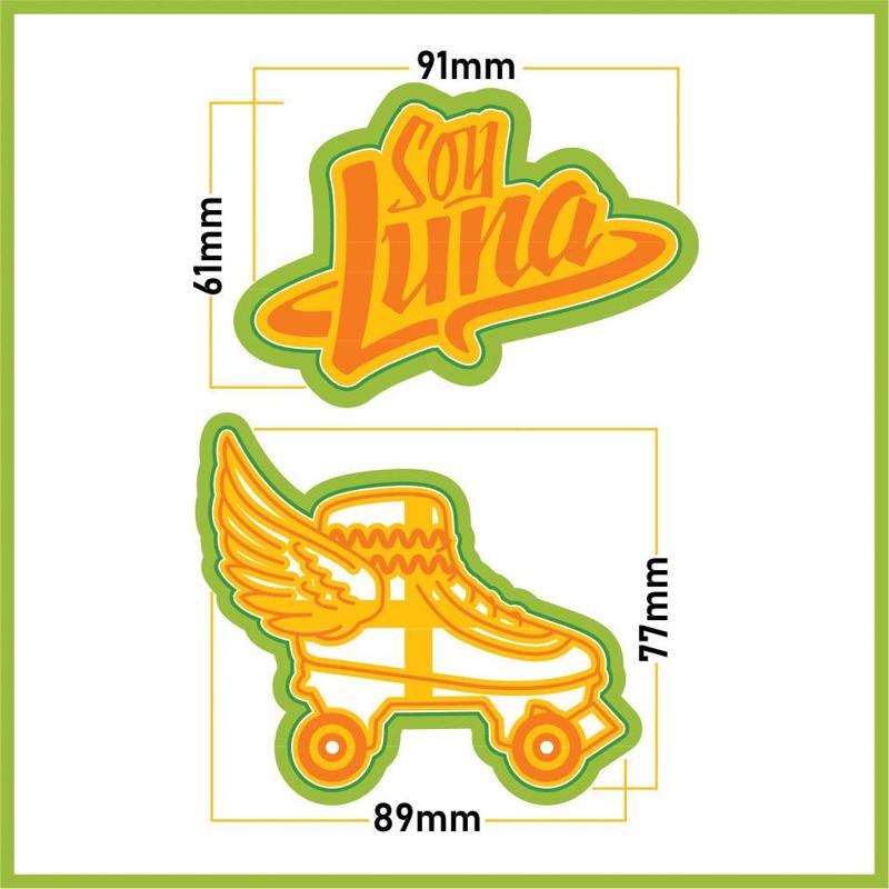 Cookie Cutter - Cookie Cutter - Soy Luna Logo and Skate Medium