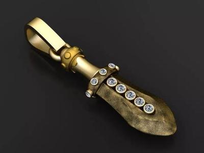 Sword Pendant Design