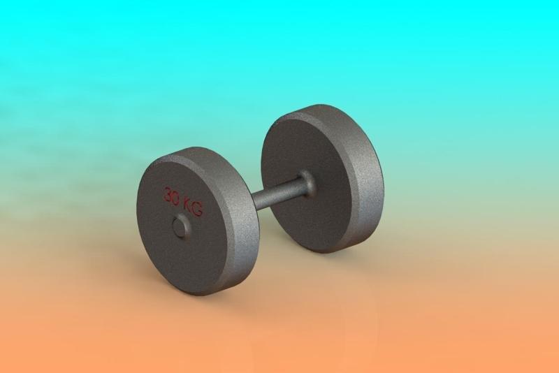 DUMBBELL 30KG