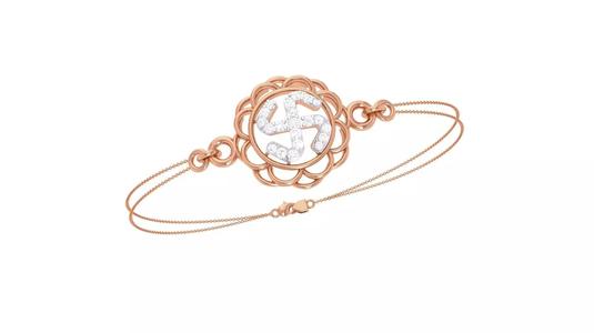 Spiritual Women Light wt Diamond Bracelet 3dm stl obj gltf