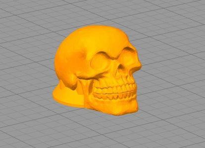 Skull Ampli knob