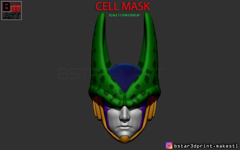 CELL Mask -Dragon Ball Z Cosplay or custom