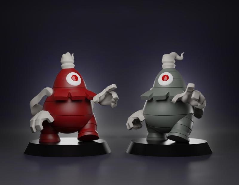DUSCLOPS - 3D PRINTABLE POKEMON