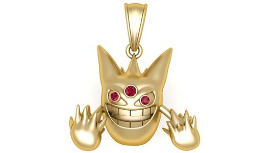 Gengar Pendant – 3D Printable Model