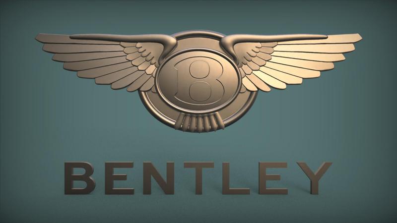 Bentley Car Logo 3D print model