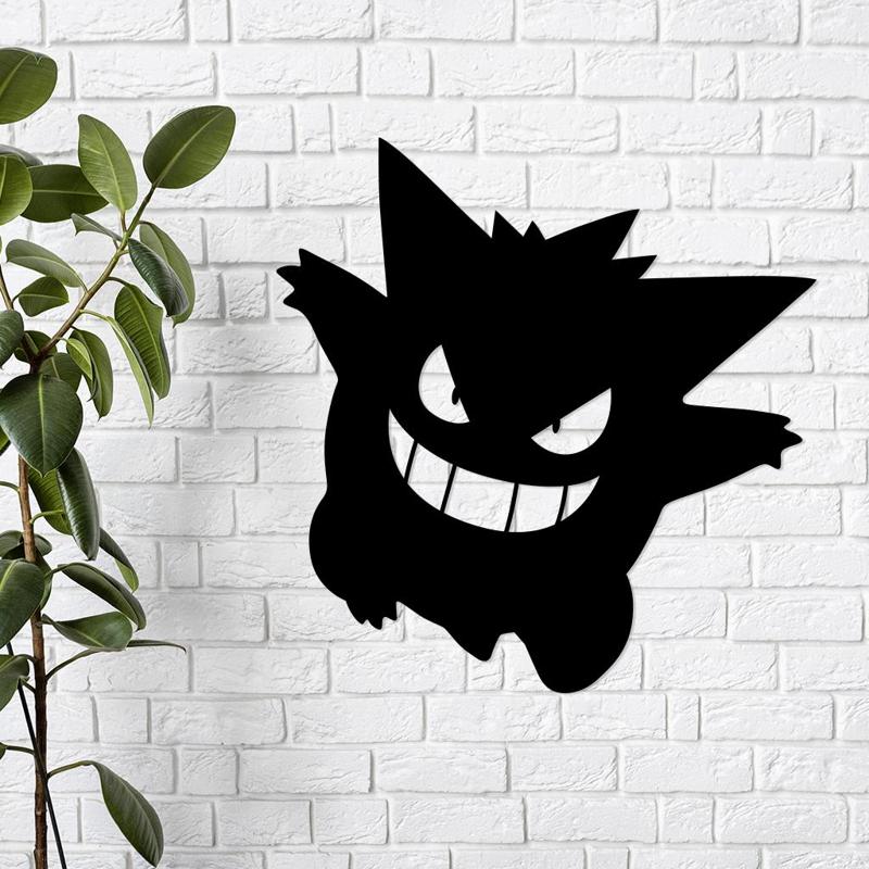 Gengar Silhouette 3D - Pokemon