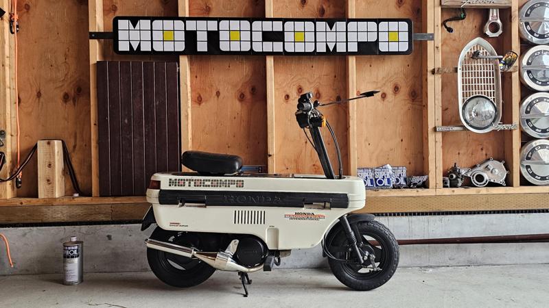 Large Motocompo Sign