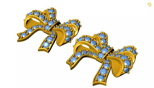 Ribbon Earring