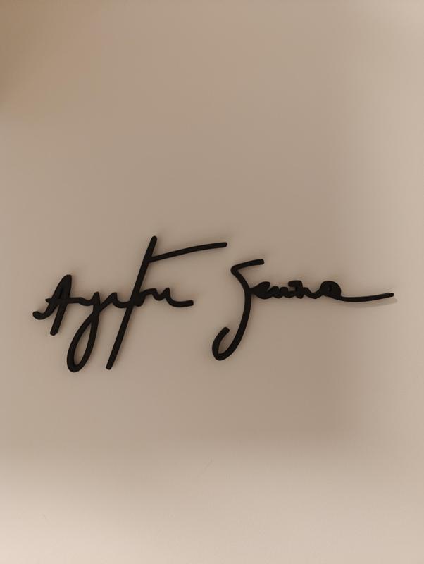 Signature Ayrton Senna