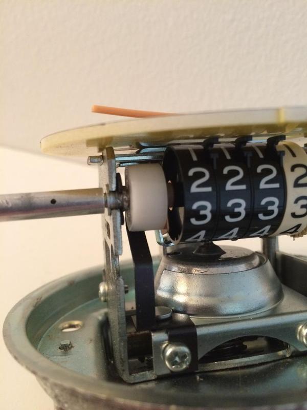 Yamaha XT500 speedometer trip axle repair