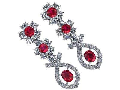 Gem earring