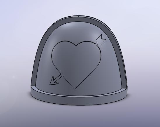 Love Marine Shoulder Pads