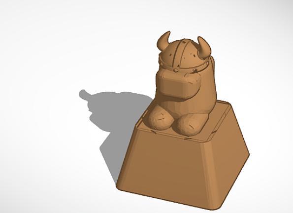 Among Us Viking Keycap