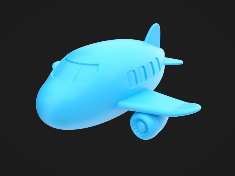 Cartoon Airplane