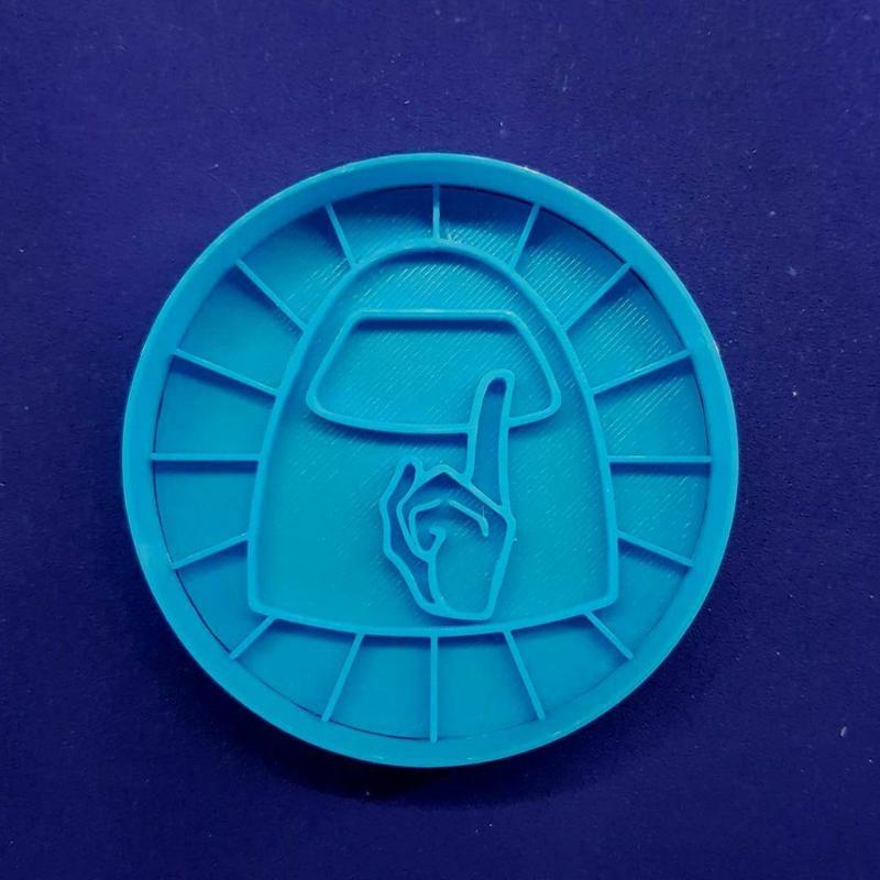 among us SH SHHH Cookie Cutter SHHH Cookie Cutter