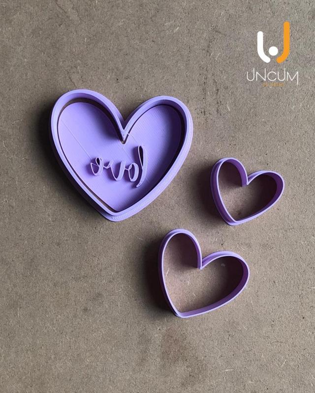 COOKIE CUTTER HEARTS - VALENTINE'S DAY
